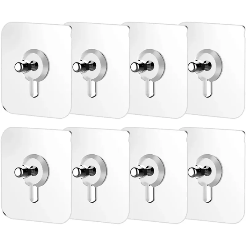 Drill-Free Adhesive Wall Hooks 1