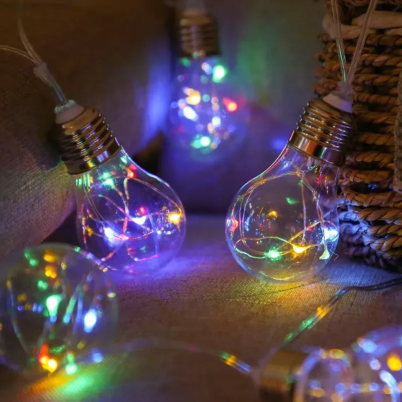 LED Clear Bulb String Lights 4