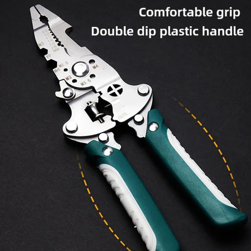 18-in-1 Foldable Wire Stripper Plier 6