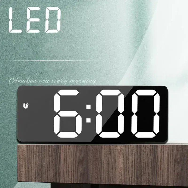 Voice Control LED Alarm Clock 1