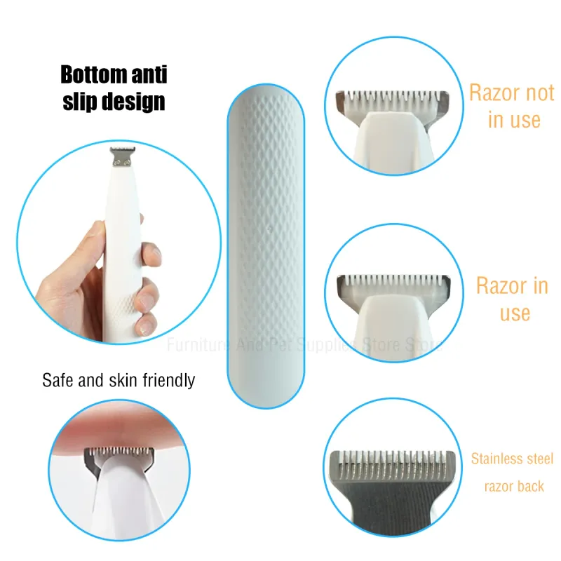 LED Dog Paw Trimmer Waterproof Clipper 3