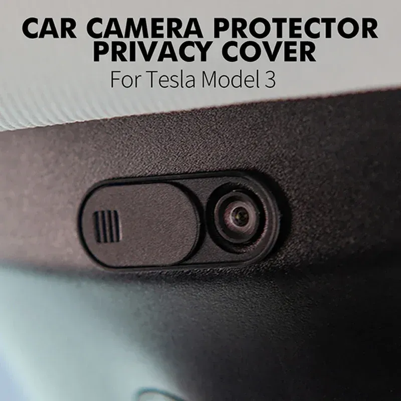 Tesla Camera Privacy Protector Cover - White 4