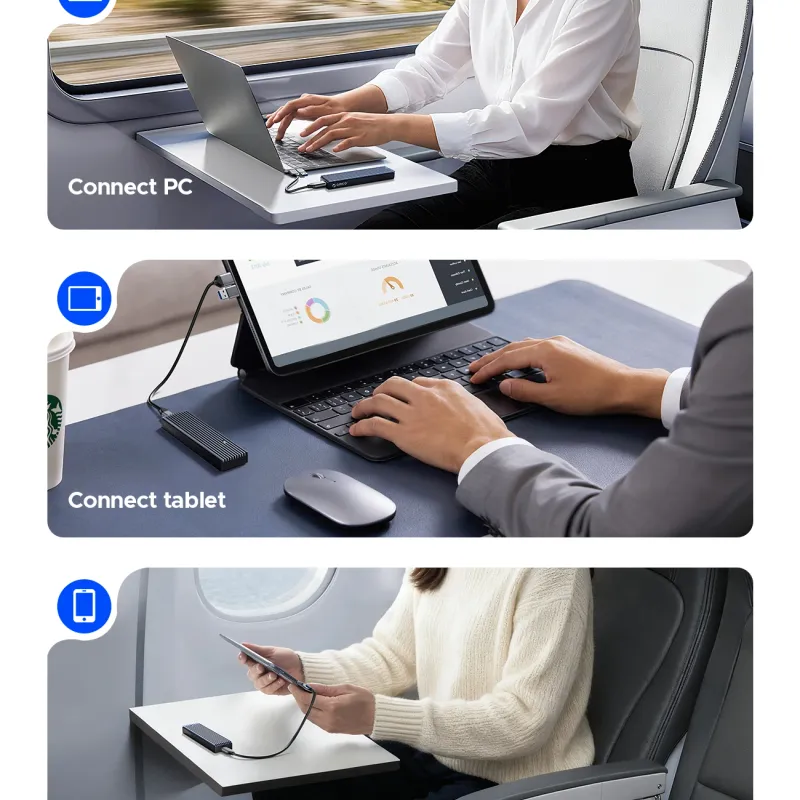 ORICO M.2 SSD Enclosure - USB-C 10Gbps 5