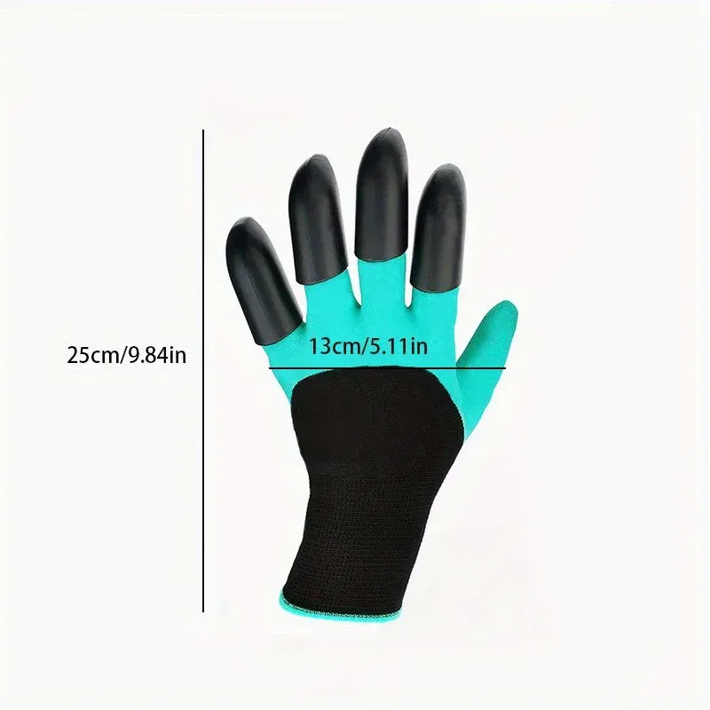 Garden Gloves with Built-in Claws 3