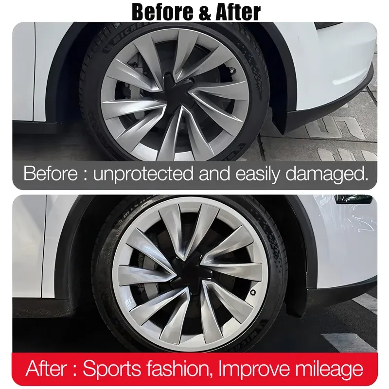 Tesla Model Y Juniper 20" Wheel Protectors 3