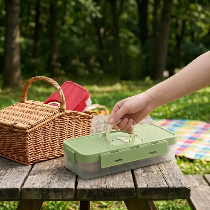 Stackable Egg Storage Box with Lid 5