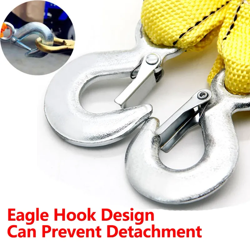 5-Ton Heavy Duty Tow Cable 3