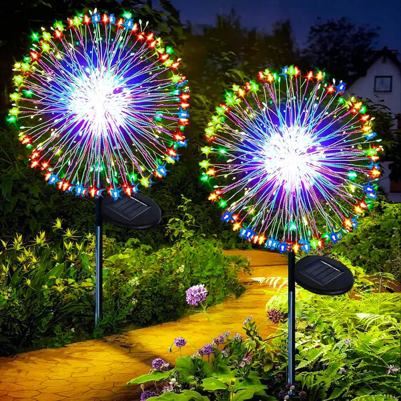 Solar Dandelion Firework LED Light 1