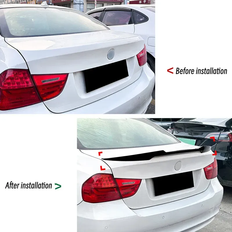 BMW E90 Trunk Lip Spoiler (2005-2012) 2