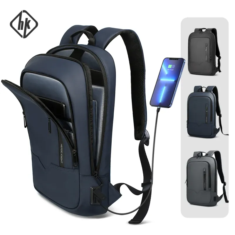 HK Slim Waterproof Laptop Backpack 1