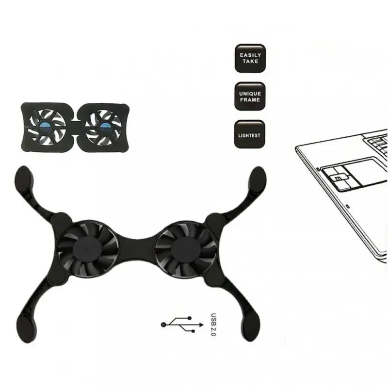 Foldable Laptop Cooling Pad 5