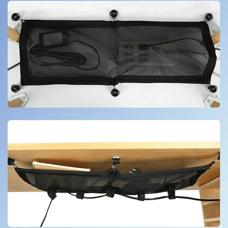 Under Desk Cable Management Net 3