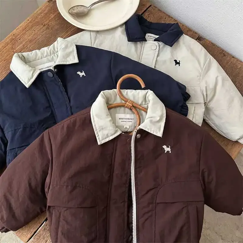 Kids Cartoon Baseball Jacket Coat 3