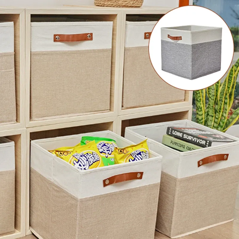 Foldable Rattan Storage Basket 2