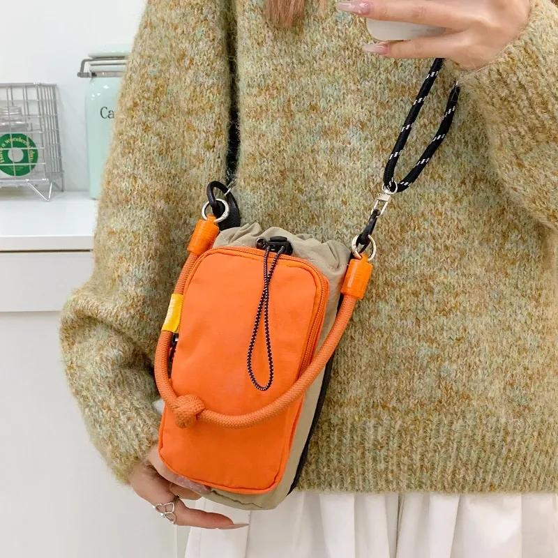 Color Block Nylon Crossbody Bag 1