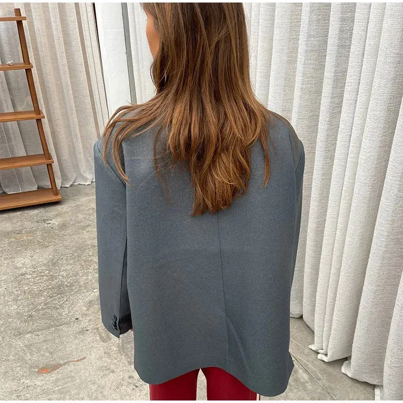 Oversize Asymmetrical Blazer 4