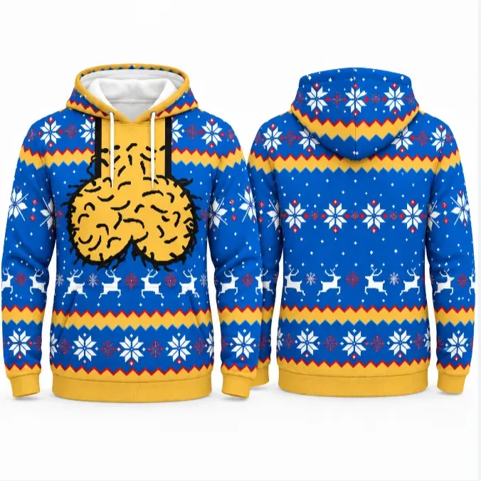 Christmas Ugly Hoodie Sweatshirt Unisex 4
