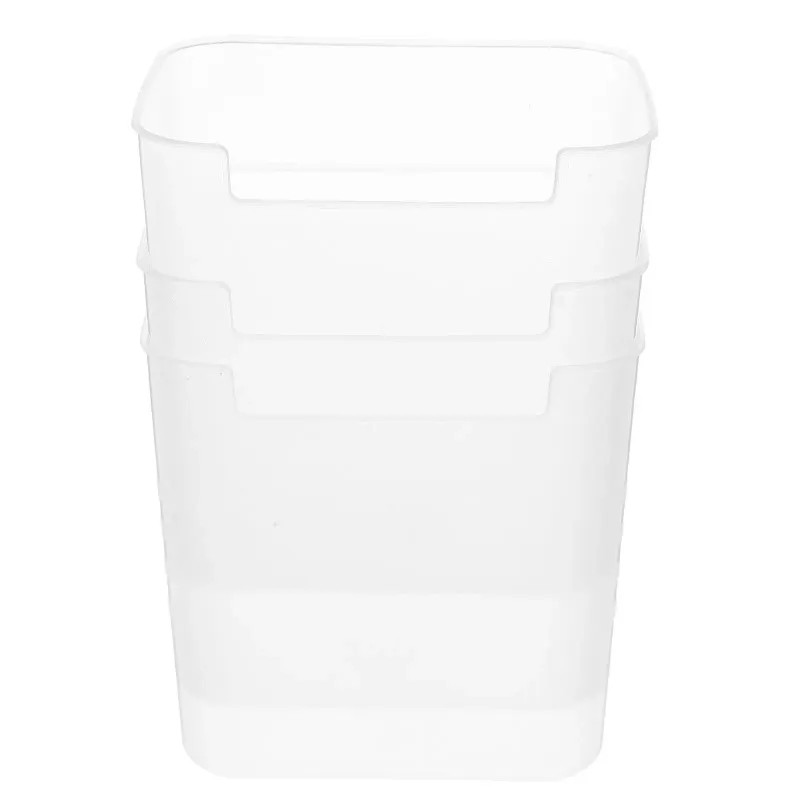 3Pcs Clear Fridge Organizer Bins 1