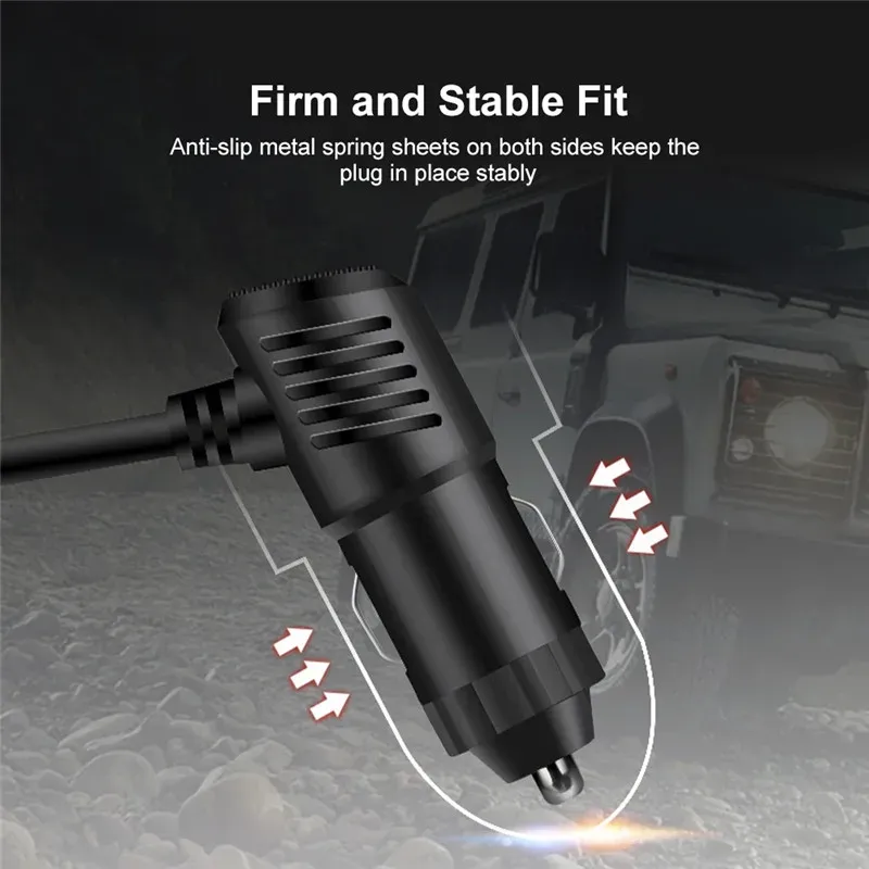 3-in-1 USB-C Car Charger 120W 4