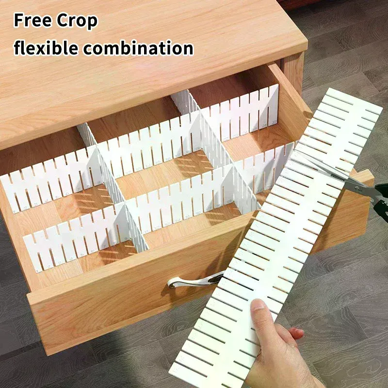 Adjustable DIY Drawer Dividers Set 6