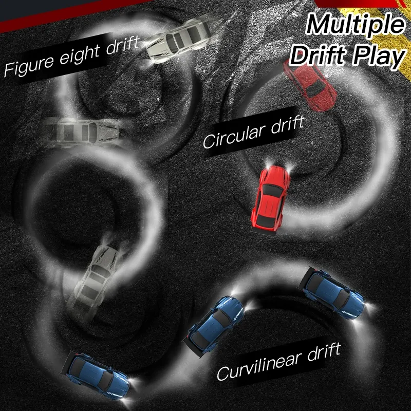KF20 1/64 Drift RC Car - 4WD Mini Racing Toy 4