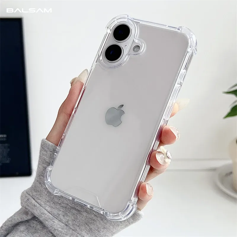 Transparent Shockproof Armor iPhone Case 1