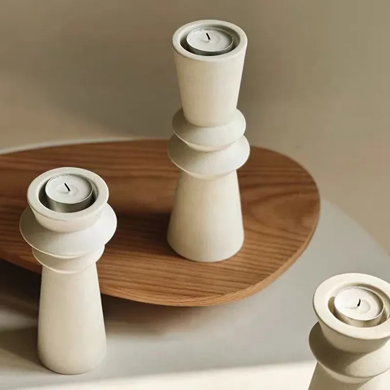 Nordic Ceramic Candle Holders 6