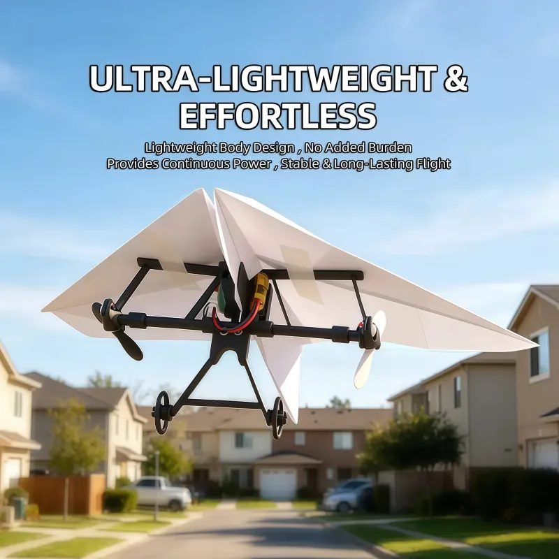 RC Paper Airplane Kit with Gyro Stabilizer 3