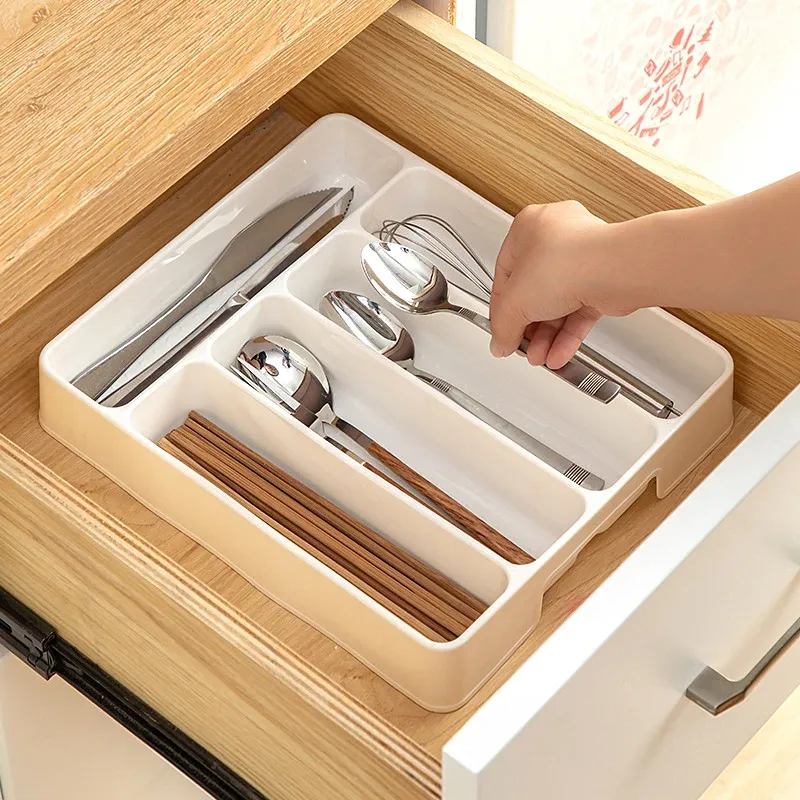 Cutlery Organizer Drawer Tray 5