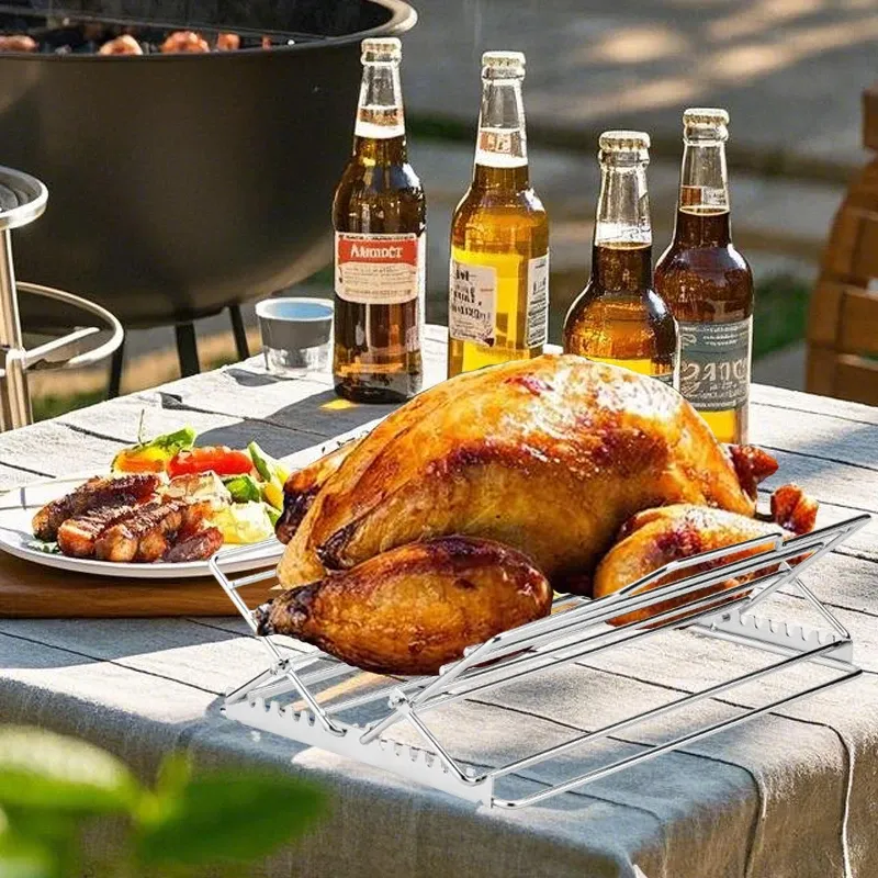 Adjustable Turkey Roasting Rack 5