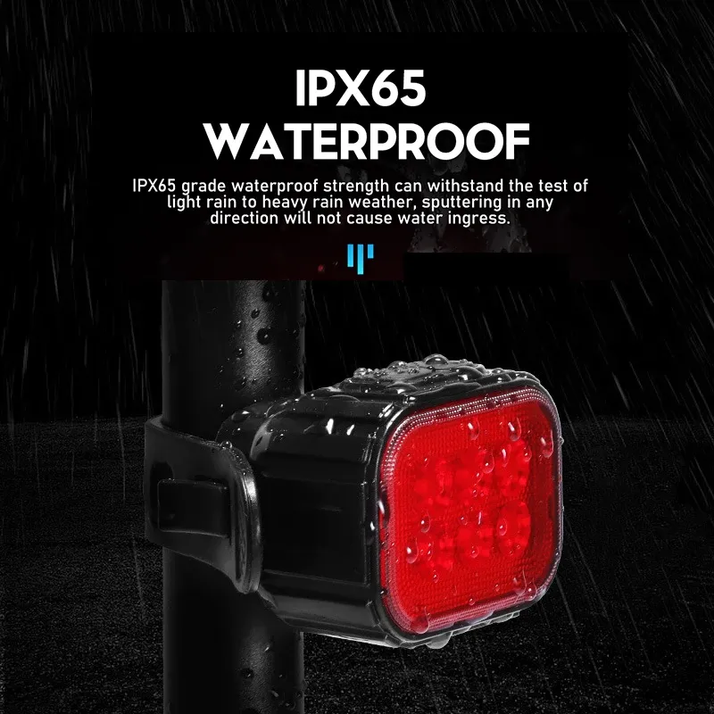 Q6 Rechargeable Bike Light Set 3