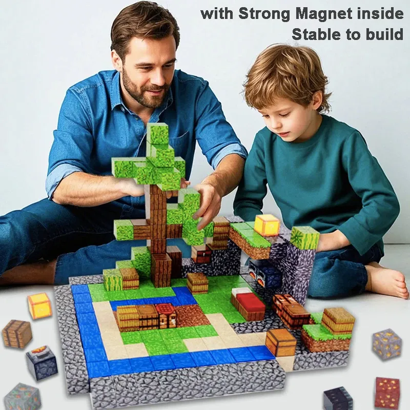 Magnetic Building Blocks for Toddlers 3