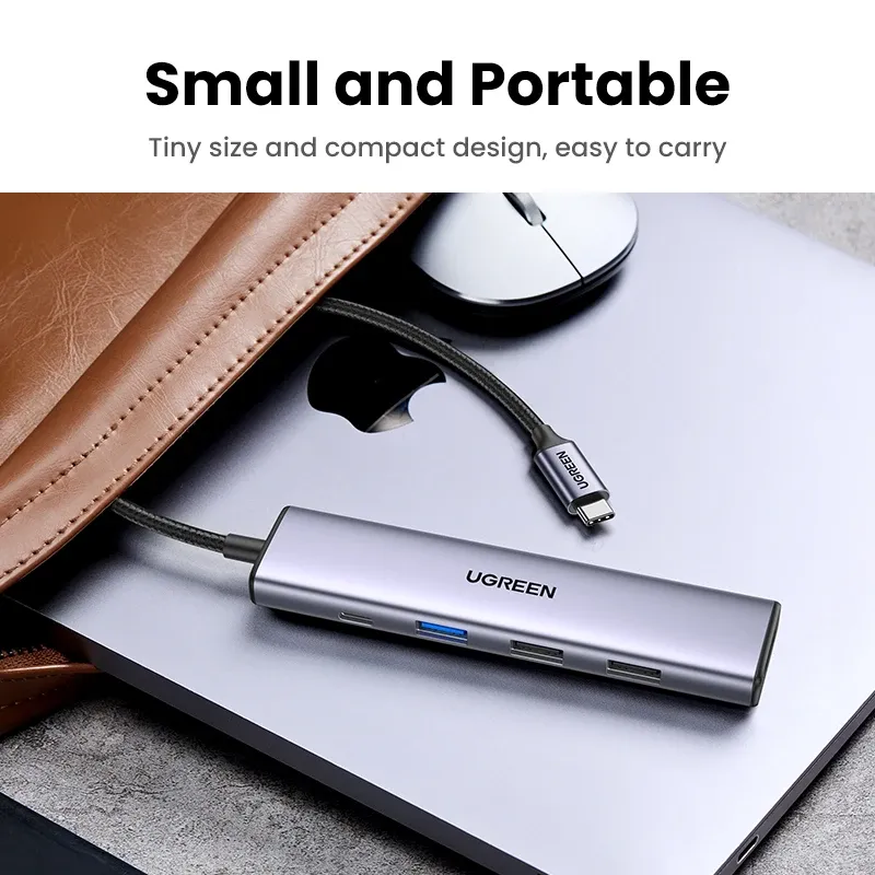 UGREEN 5-in-1 USB C Hub Adapter 6