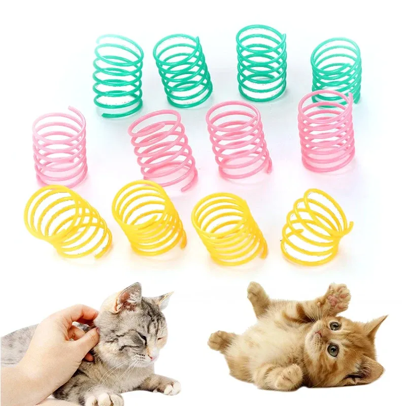 Coil Spiral Spring Cat Toy 3