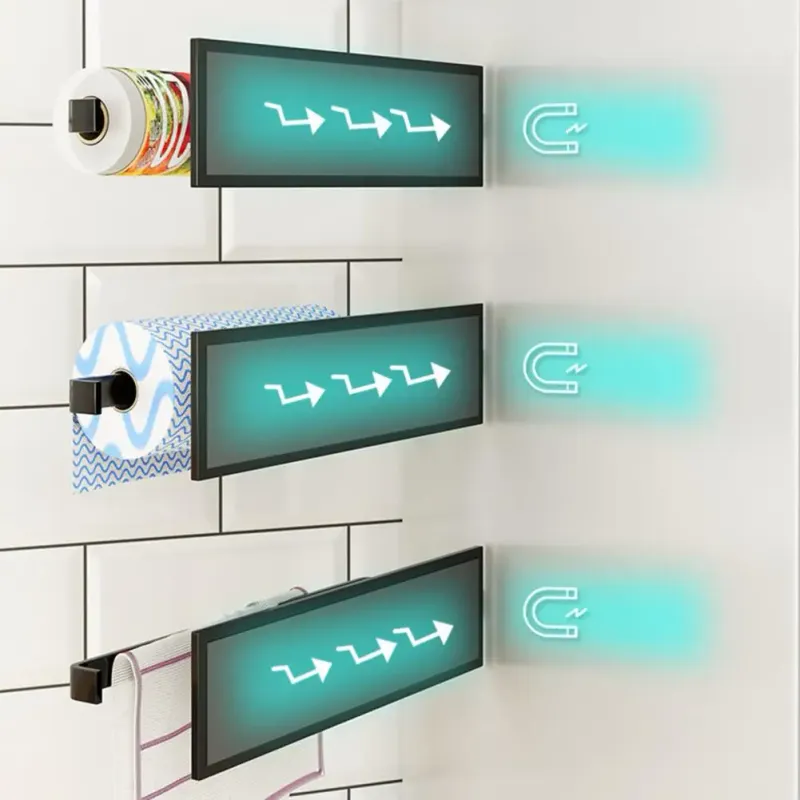 Magnetic Paper Towel Holder Rack 5