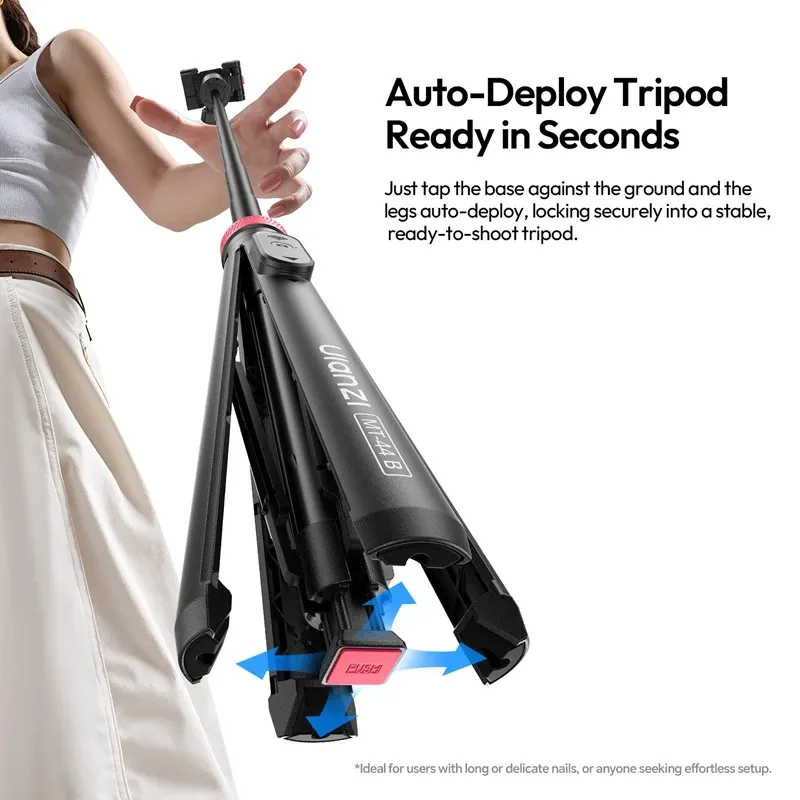 Ulanzi MT44B 1.5M Selfie Stick Tripod with Remote 4