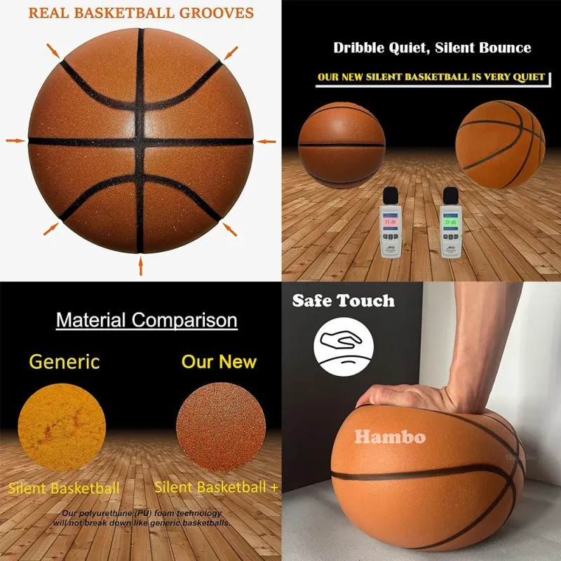 Silent Indoor Dribble Basketball 2
