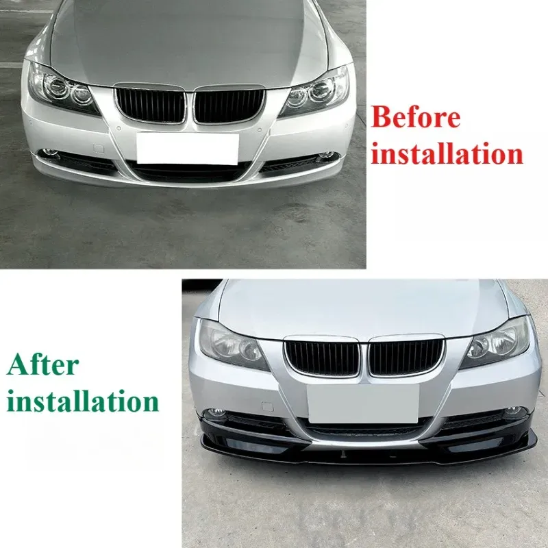 BMW 3 Series E90/E91 Front Bumper Lip Splitter 3