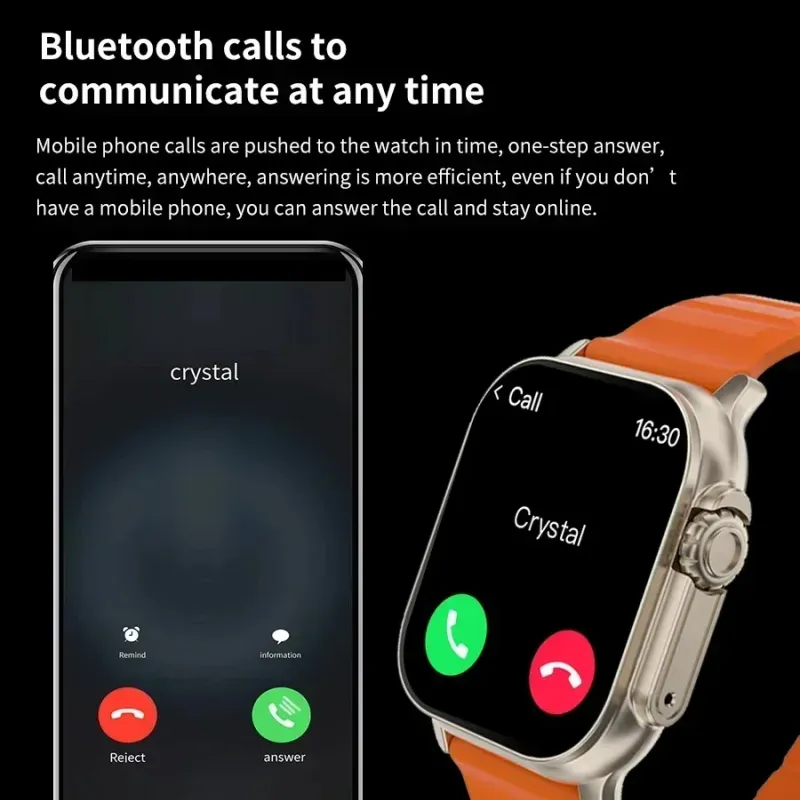 T10 Ultr Smart Watch - GPS, NFC, BT Calls 2