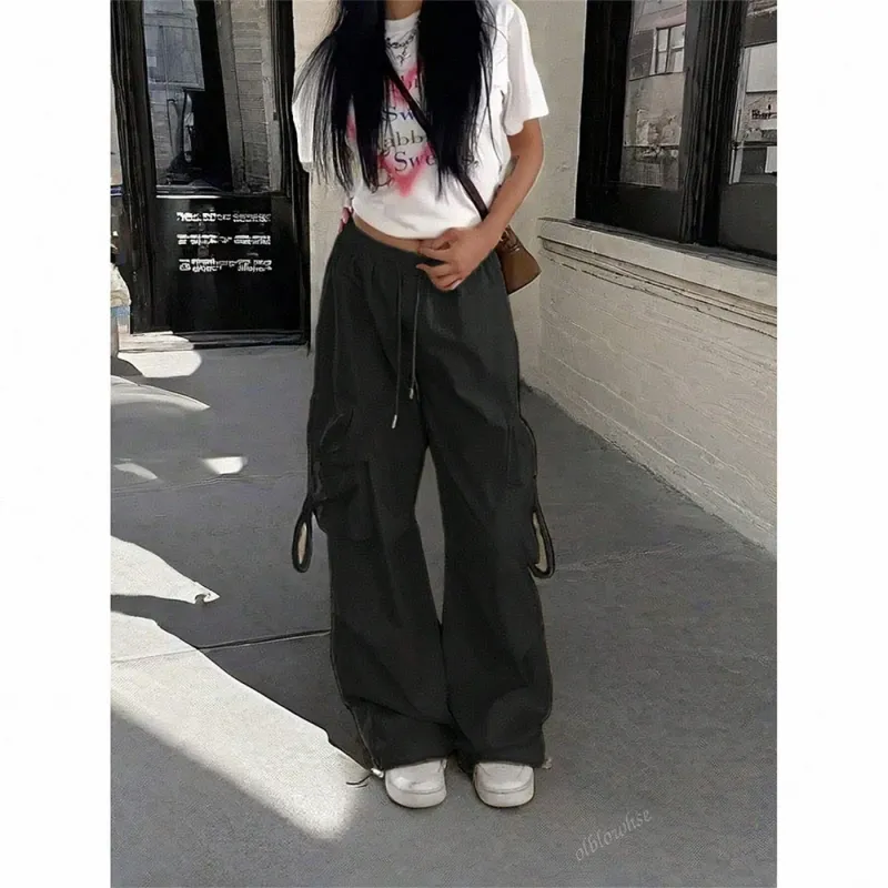 Oversized Vintage High Waist Jogger Pants 4
