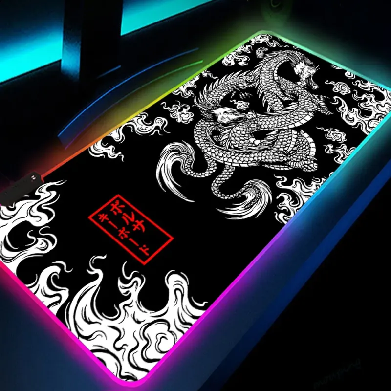 RGB Dragon Gaming Mouse Pad 1