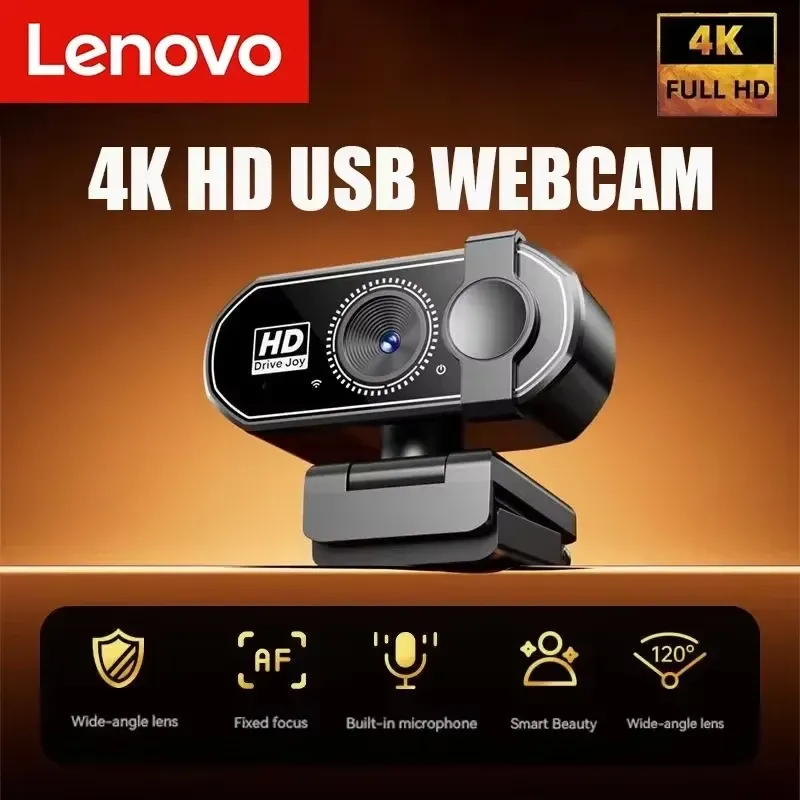 Lenovo Q27 4K Webcam with Microphone 1