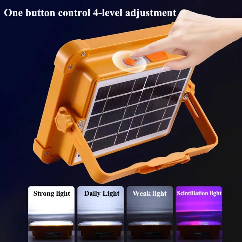 Solar LED Camping Lantern & Power Bank 5