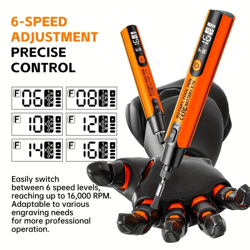 Cordless Rotary Tool Kit 6-Speed 3