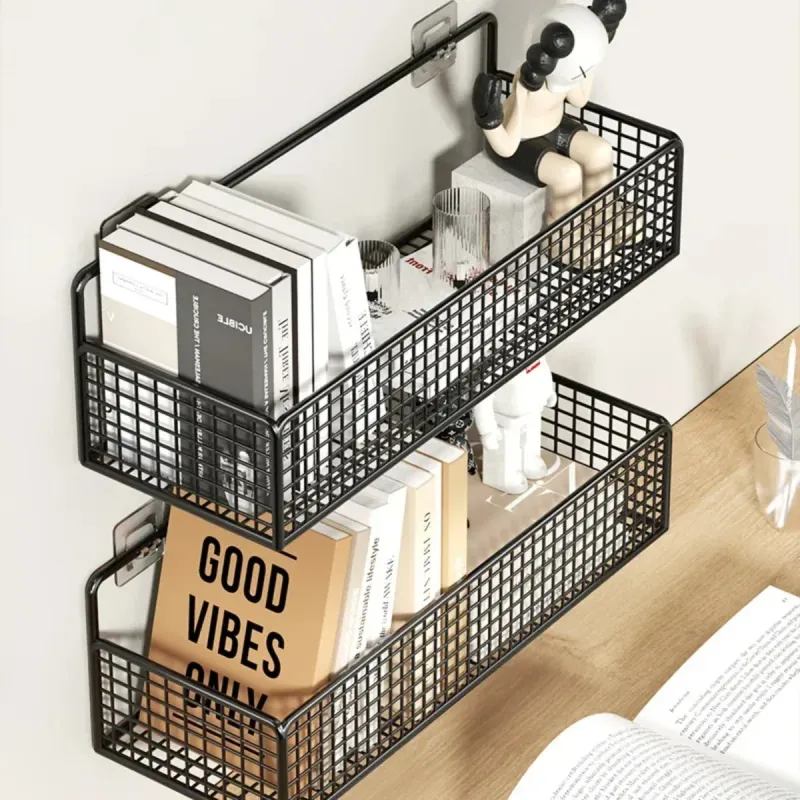 No Drill Wall Mounted Organizer Shelf 3