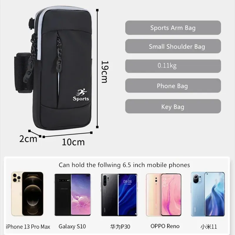 Luminous Waterproof Running Arm Bag 3