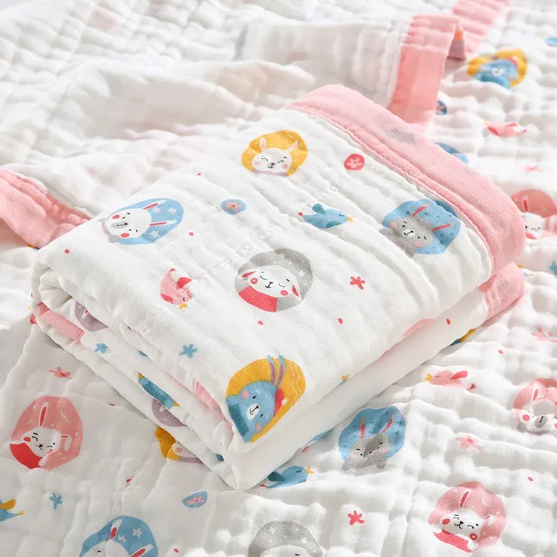 6-Layer Cotton Gauze Baby Blanket 6