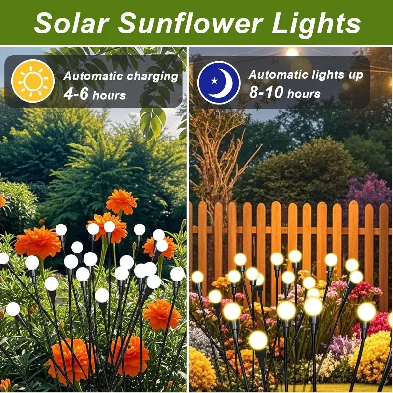 Solar Firefly Pathway Lights 3