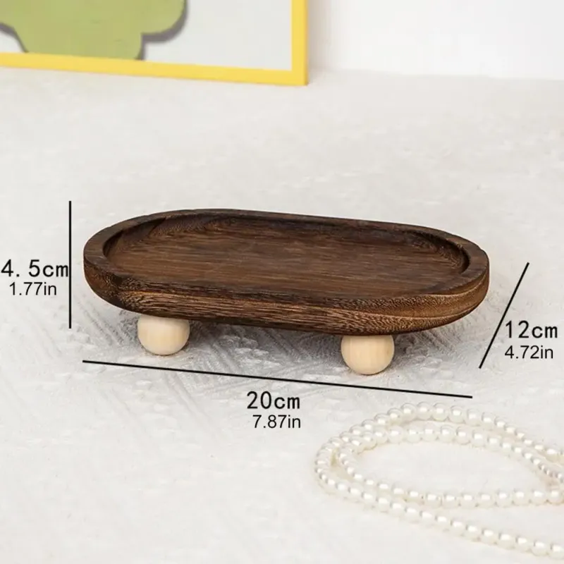 Wooden Riser Tray Decorative Pedestal 6