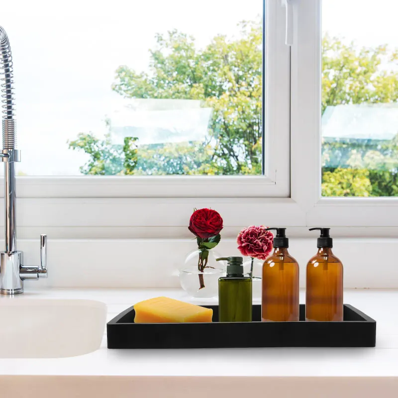 Bathroom Silicone Vanity Tray 3